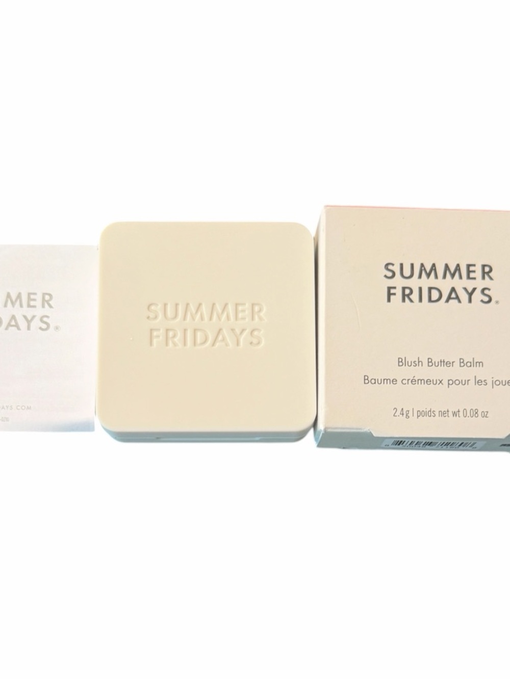 Summer Fridays Blush Butter Balm Soft Strawberry Mini 2.4g Cream Blush New